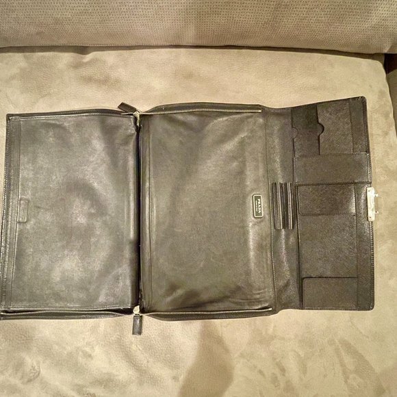 Prada Saffiano Leather Document Holder Padfolio - Picture 4 of 5